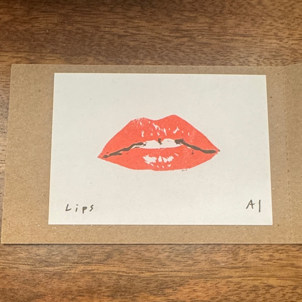 Anastasia Inciardi Mini Print Lips